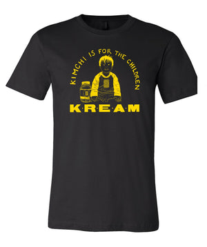 Open image in slideshow, &quot;Kimchi is for the Children&quot; KREAM T-shirt
